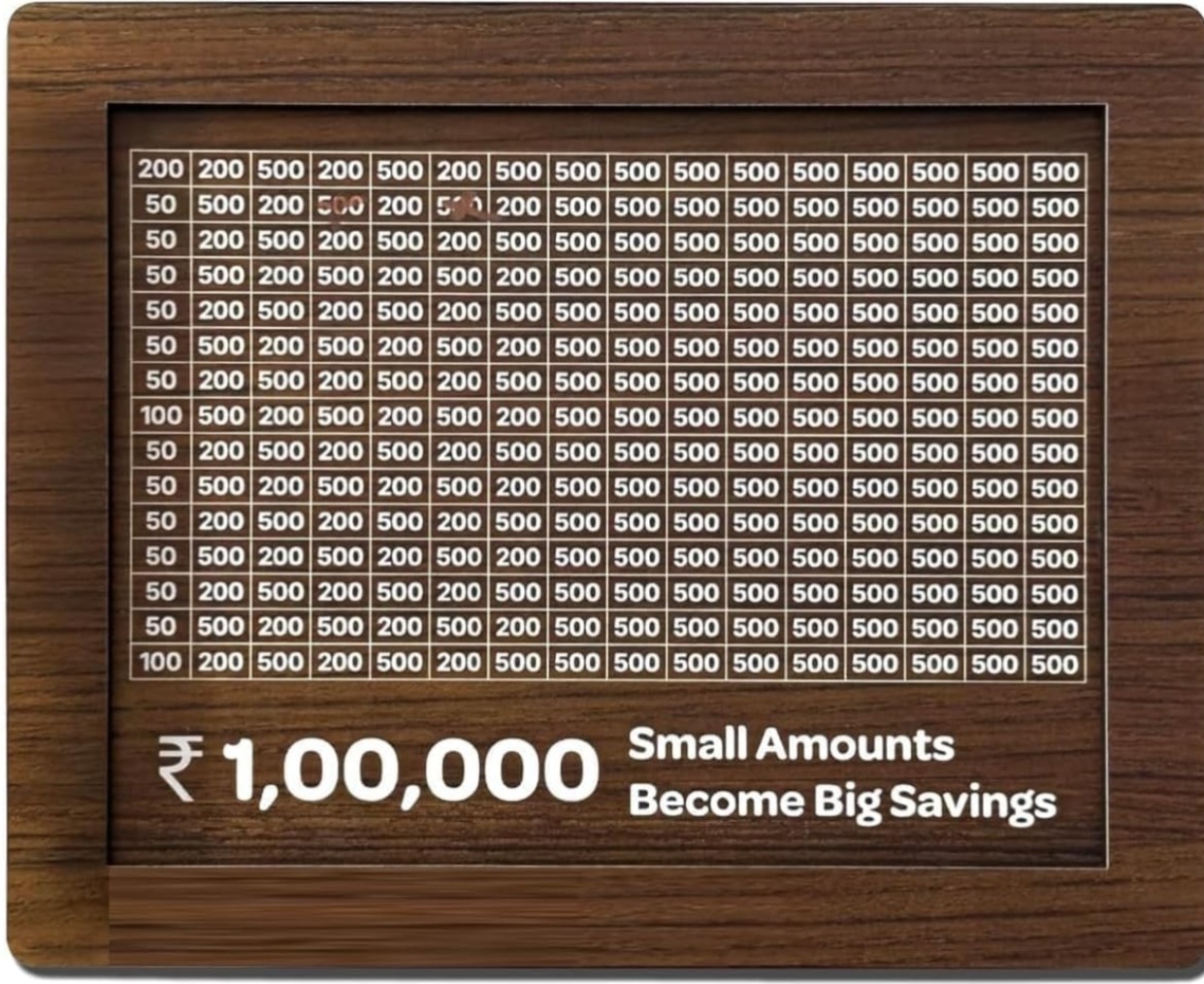 Wooden Money Saving Box