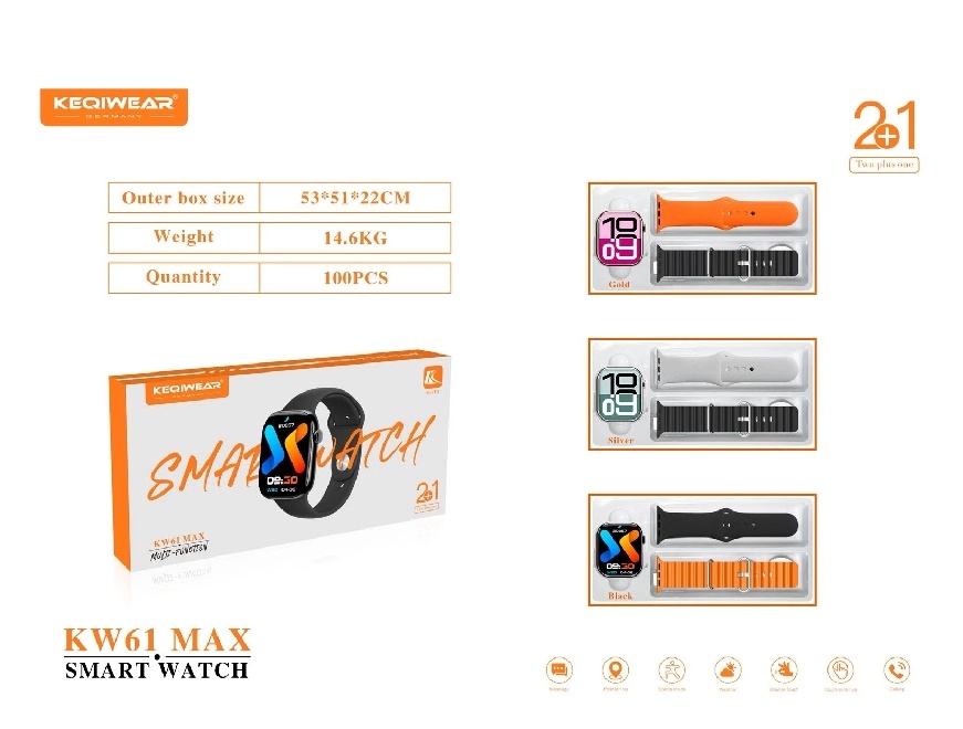 KW 61 Max Smart Watch