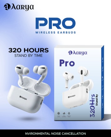 AARYA Pro Wireless Earbuds