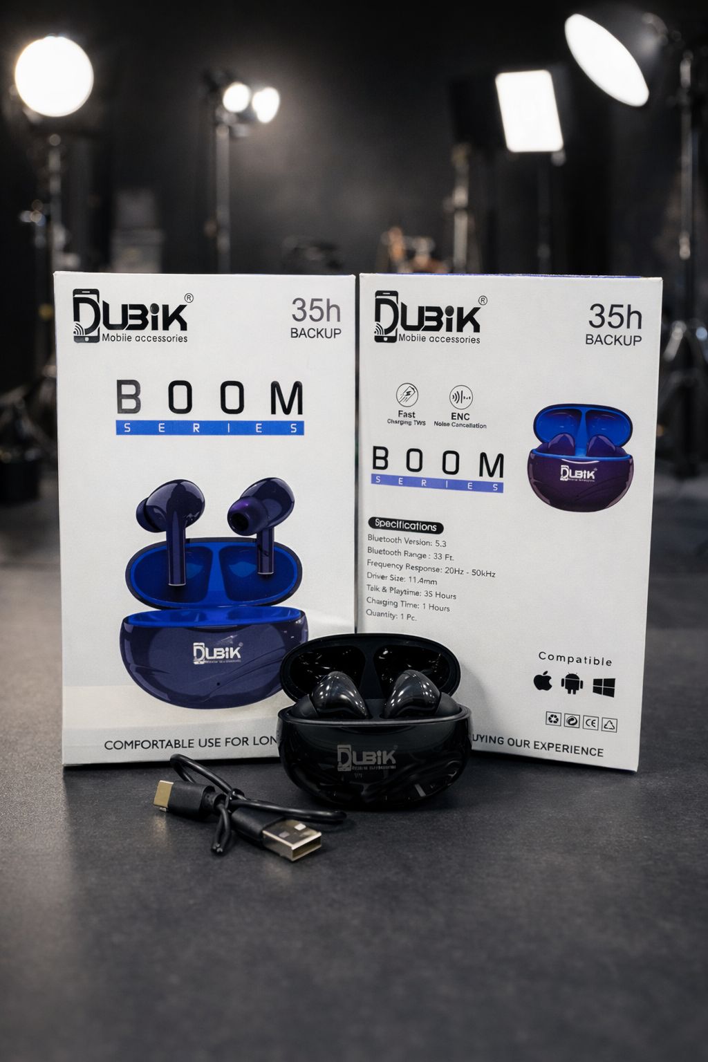 DUBIK Boom Series Wireless Earbuds