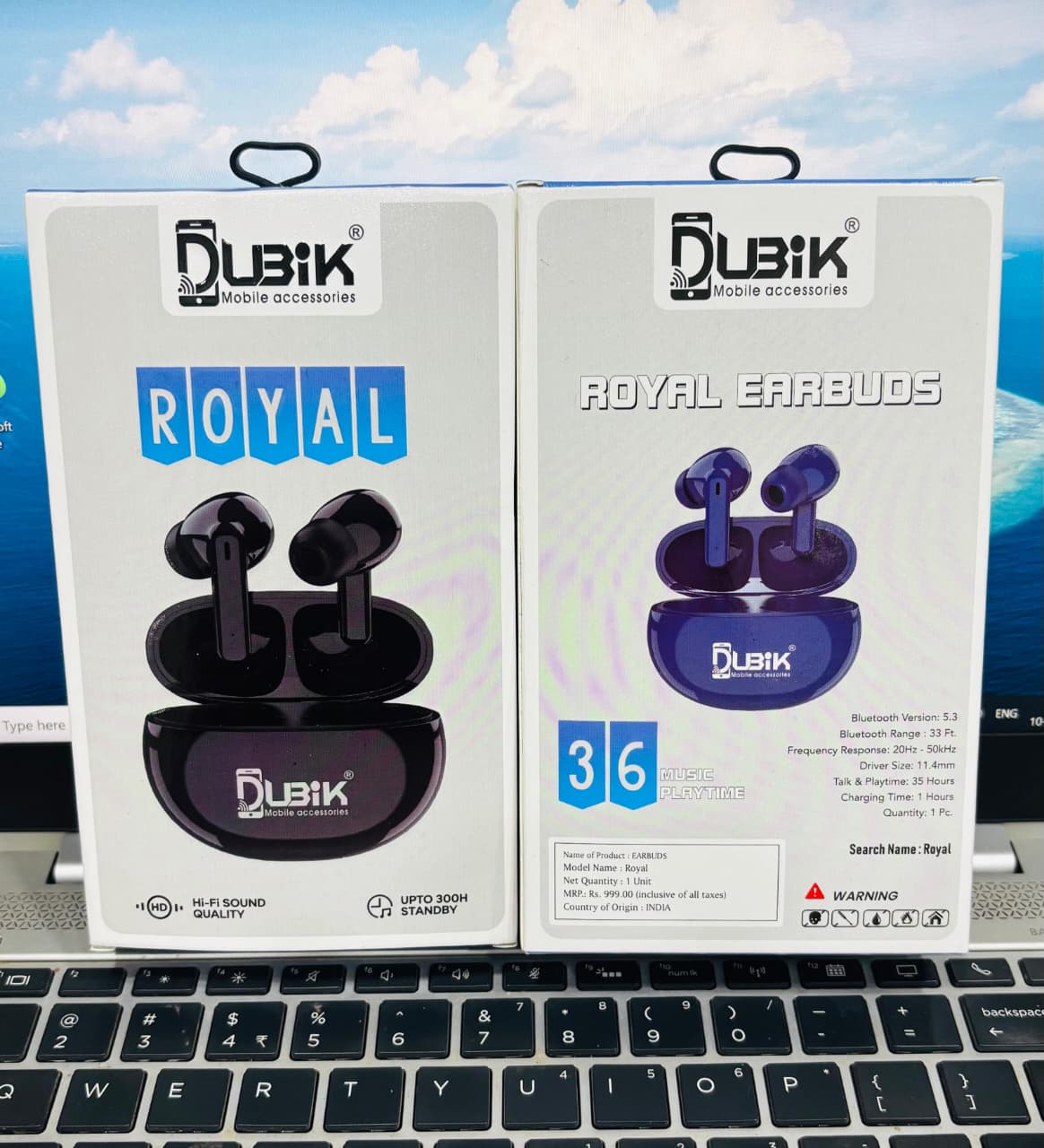 DUBIK ROYAL SERIES EARBUDS