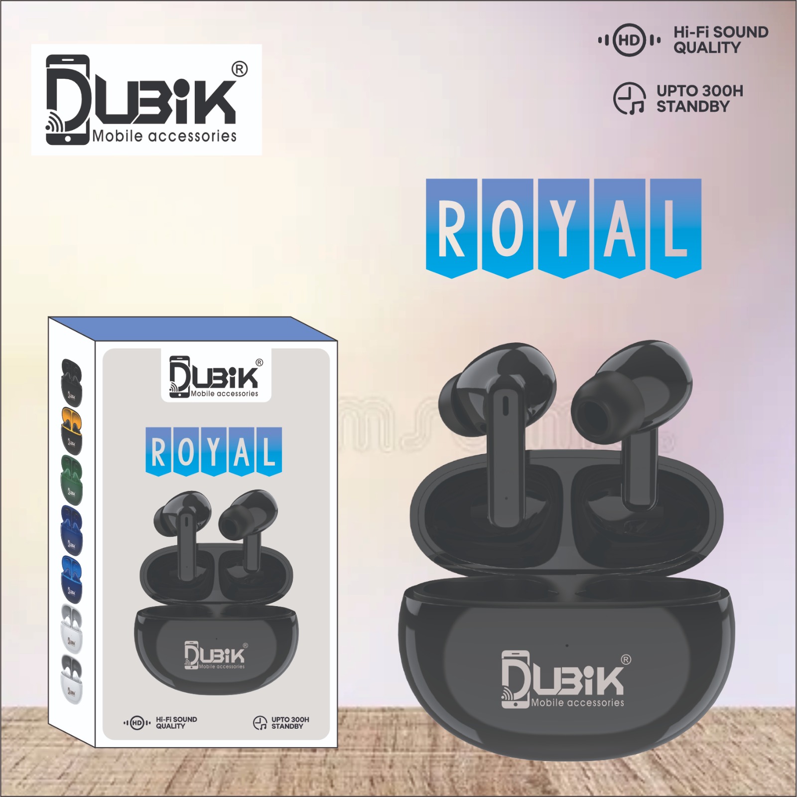 DUBIK ROYAL SERIES EARBUDS